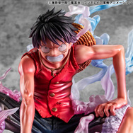 「ワンピース」よりルフィの“ギア2”初登場シーンが立体化!造形と彩色にこだわりぬいた逸品