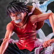 「ワンピース」よりルフィの“ギア2”初登場シーンが立体化!造形と彩色にこだわりぬいた逸品