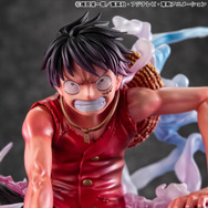 「ワンピース」よりルフィの“ギア2”初登場シーンが立体化!造形と彩色にこだわりぬいた逸品