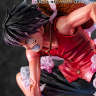 「ワンピース」よりルフィの“ギア2”初登場シーンが立体化!造形と彩色にこだわりぬいた逸品