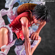 「ワンピース」よりルフィの“ギア2”初登場シーンが立体化!造形と彩色にこだわりぬいた逸品