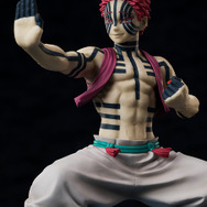 “俺と永遠に戦い続けよう”「鬼滅の刃」より「猗窩座」1/8スケールフィギュアが再販予約中―台座は「破壊殺・羅針」の特別仕様