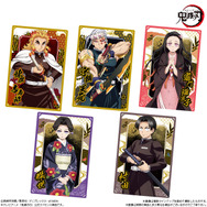 炭治郎の主人公組、胡蝶しのぶら柱、猗窩座たち鬼陣営に分かれた3パッケージがクール！「鬼滅の刃ウエハース10」発売