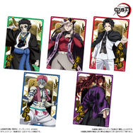 炭治郎の主人公組、胡蝶しのぶら柱、猗窩座たち鬼陣営に分かれた3パッケージがクール！「鬼滅の刃ウエハース10」発売