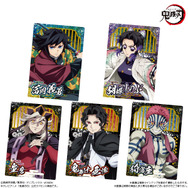 炭治郎の主人公組、胡蝶しのぶら柱、猗窩座たち鬼陣営に分かれた3パッケージがクール！「鬼滅の刃ウエハース10」発売