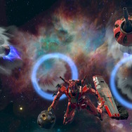 「赤いガンダム」が『機動戦士ガンダム EXVS.2 イニブ』に参戦！ジークアクスとM.A.V.戦術で攻撃、必殺技は“シイコ戦の一撃”を完全再現