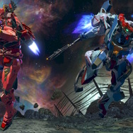 「赤いガンダム」が『機動戦士ガンダム EXVS.2 イニブ』に参戦！ジークアクスとM.A.V.戦術で攻撃、必殺技は“シイコ戦の一撃”を完全再現