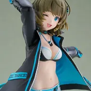 ジャケットの下には大胆なダンス衣装！『デレマス』より「高垣楓」1/7スケールフィギュアが予約受付中ーブラックライトを当てることで青く発光