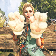 『モンハンワイルズ』精巧に再現した「ドシャグマ」頭部防具を入手せよ！今後登場する、もふもふ腕防具「にくきゅうミトンα」も公開