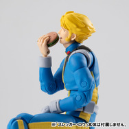 「ガンダム」スレッガー、ミライがリアルな可動フィギュアに！“ハンバーガーを食べるシーン”も再現