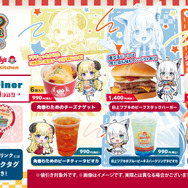 ホロライブ・白上フブキら3名が「ウェンディーズ・ファーストキッチン」の制服に身を包む!コラボ開催中、グッズがDMM通販にて予約販売実施