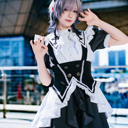 「魔法メイドカフェ マジカルロリポップ」メイド服（本人デザイン）／月海つくね（X：@XaiabP）