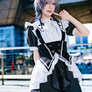 「魔法メイドカフェ マジカルロリポップ」メイド服（本人デザイン）／月海つくね（X：@XaiabP）