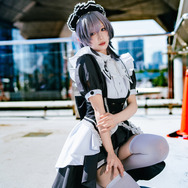 「魔法メイドカフェ マジカルロリポップ」メイド服（本人デザイン）／月海つくね（X：@XaiabP）