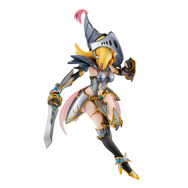 『遊戯王』より「竜騎士ブラック・マジシャン・ガール」が立体化！甲冑を纏った姿は、可愛さとカッコよさを兼ね備える