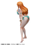 零れそうなほどの大ボリューム…！「ワンピース」水着姿の「ナミ」が1/4スケールで巨大フィギュア化