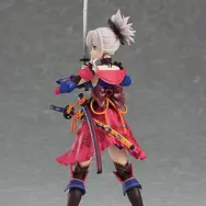 『FGO』より「セイバー/宮本武蔵」アクションフィギュアが再販!豊かな表情パーツに加えて、刀や好物のうどんなどオプションも充実