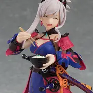 『FGO』より「セイバー/宮本武蔵」アクションフィギュアが再販!豊かな表情パーツに加えて、刀や好物のうどんなどオプションも充実