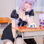 猫又おかゆ/ちろ(X:@suyamaaaaaa)、撮影:月原(X:@tukihara_lgk)