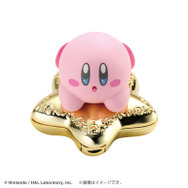 『星のカービィ』ワープスターに乗ったカービィがきらめく！ゴールドメッキ加工、星の装飾で綺麗なコスメが予約受付中