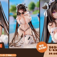 ムチムチ太ももに際どい衣装…!『アズレン』8周年リアルイベントで新作フィギュア多数展示―どれもこれもやっぱり過激