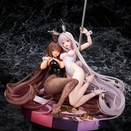 バニーガール姿がセクシー！『勝利の女神：NIKKE』より“ノワール＆ブラン”がイベント「Bunny X 777」ビジュで立体化