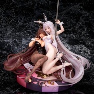 バニーガール姿がセクシー！『勝利の女神：NIKKE』より“ノワール＆ブラン”がイベント「Bunny X 777」ビジュで立体化