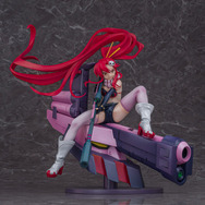 ショートパンツに大股開きの大胆ポーズ!「グレンラガン」より「ヨーコ」が立体化―ライフル構える姿を躍動感たっぷりに再現