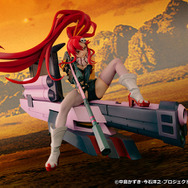 ショートパンツに大股開きの大胆ポーズ!「グレンラガン」より「ヨーコ」が立体化―ライフル構える姿を躍動感たっぷりに再現