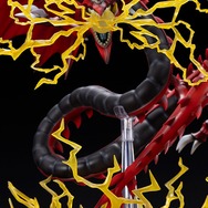 『遊戯王』ラー、オシリス、オベリスクの三幻神が究極の姿で降臨！エフェクトパーツやライトアップ機能搭載専用台座、記憶石版リモコンがセットで商品化