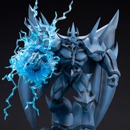 『遊戯王』ラー、オシリス、オベリスクの三幻神が究極の姿で降臨！エフェクトパーツやライトアップ機能搭載専用台座、記憶石版リモコンがセットで商品化