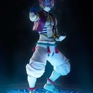 「鬼滅の刃」より「猗窩座」アクションフィギュアが再販！戦闘時に見せる狂気的な“嗤い顔”や、“破壊殺・羅針”プレートなど付属