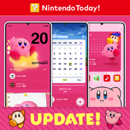 任天堂アプリ「Nintendo Today!」に、『星のカービィ』テーマが追加!ピンクでポップなデザインが可愛らしい