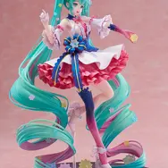 ツインテや衣装に散りばめられた星が綺麗！「初音ミク」エキスポ10周年記念イラストコンテストのキービジュアルフィギュアが再販