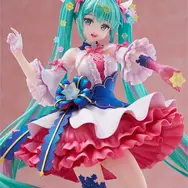 ツインテや衣装に散りばめられた星が綺麗！「初音ミク」エキスポ10周年記念イラストコンテストのキービジュアルフィギュアが再販