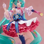 ツインテや衣装に散りばめられた星が綺麗！「初音ミク」エキスポ10周年記念イラストコンテストのキービジュアルフィギュアが再販