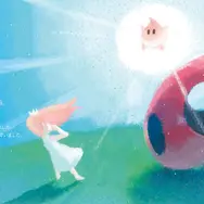 『スーパーマリオギャラクシー』より「ロゼッタの絵本」が書籍化―星の子・チコと“女の子”の出会いと旅の物語