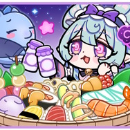 ※画像は大川ぶくぶ先生が手がける、「原神×スシロー」コラボのお祝いイラスト（大川ぶくぶ先生のXより引用）。