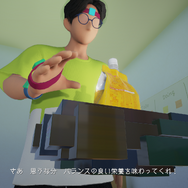 大流行した“カロリーメイト”3Dアクションゲームに続編！中村悠一、杉田智和らに加え、大塚明夫演じる「リキッド」も引き続き参戦