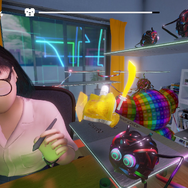 大流行した“カロリーメイト”3Dアクションゲームに続編！中村悠一、杉田智和らに加え、大塚明夫演じる「リキッド」も引き続き参戦