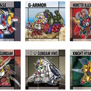 昔懐かしい「元祖SDガンダム」シール付きスナック第2弾、追加生産が決定!「νガンダムHWS」や描き下ろしの「ペーネロペー」まで全33種を収録