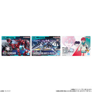 ガンプラパッケージアートグミ第3弾！「ジークアクス」マチュや赤いガンダム、「W」「鉄血のオルフェンズ」から全32種を収録