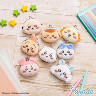 「ちいかわ」がま口ポーチが、アミューズメント施設にて再登場！丸い顔を手のひらサイズにしたハチワレ、モモンガら全8種ラインナップ