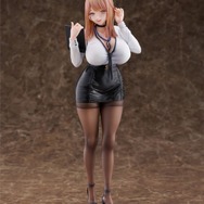 ムチムチの太ももとタイツに視線が…『勝利の女神：NIKKE』エマがコスチューム「オフィスセラピー」姿でフィギュア化