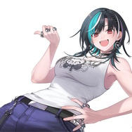 車両左側にデザインされている輪堂千速さん