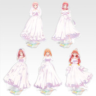 「五等分の花嫁」新作一番くじの全ラインナップ公開！五つ子がウェディングドレス姿で立体化、それぞれの「ときめき顔」にも注目