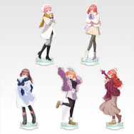 「五等分の花嫁」新作一番くじの全ラインナップ公開！五つ子がウェディングドレス姿で立体化、それぞれの「ときめき顔」にも注目
