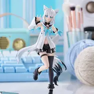 ホロライブ・ 白上フブキのアクションフィギュア「figma」が予約受付中！オプションパーツにキャラクター「すこん部」「おるやんけ」付属