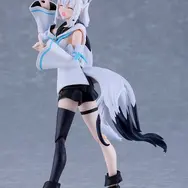 ホロライブ・ 白上フブキのアクションフィギュア「figma」が予約受付中！オプションパーツにキャラクター「すこん部」「おるやんけ」付属