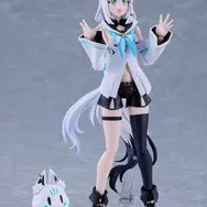 ホロライブ・ 白上フブキのアクションフィギュア「figma」が予約受付中！オプションパーツにキャラクター「すこん部」「おるやんけ」付属